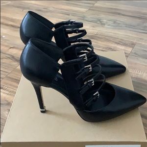 EUC Michael Kors Black Heals
